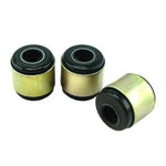 Whiteline Plus synthetic elastomer front lower inner rear control arm bushing kit with metal shells for 2002-2016 Mini.