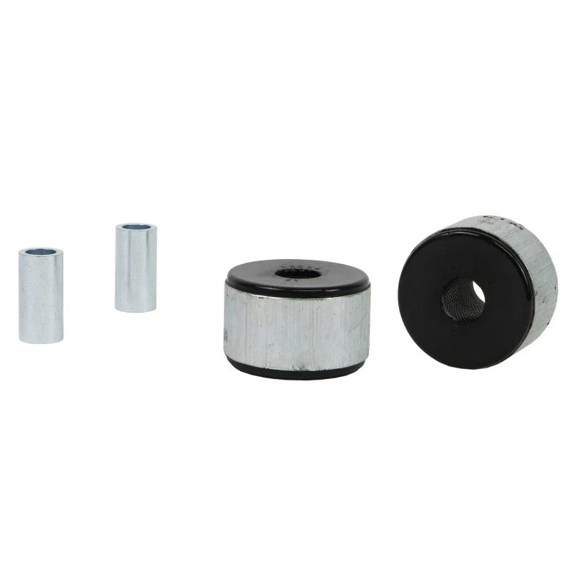 Whiteline Plus synthetic elastomer rear differential mount bushing insert with mounting grease for Mitsubishi Evolution.