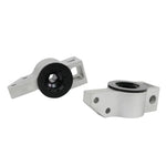 Whiteline Plus synthetic elastomer front control arm lower inner rear bushing set for 2004-2018 Volkswagen and Audi.