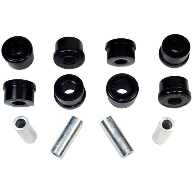 Whiteline Plus synthetic elastomer rear lower trailing arm bushings with included molybdenum disulphide grease