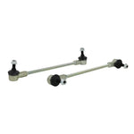 Whiteline Plus W23180 adjustable front sway bar link assembly with heavy-duty steel ball joints.