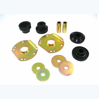 Whiteline Plus W82047E synthetic elastomer front radius rod to chassis bushing for 2004-2006 Pontiac GTO.