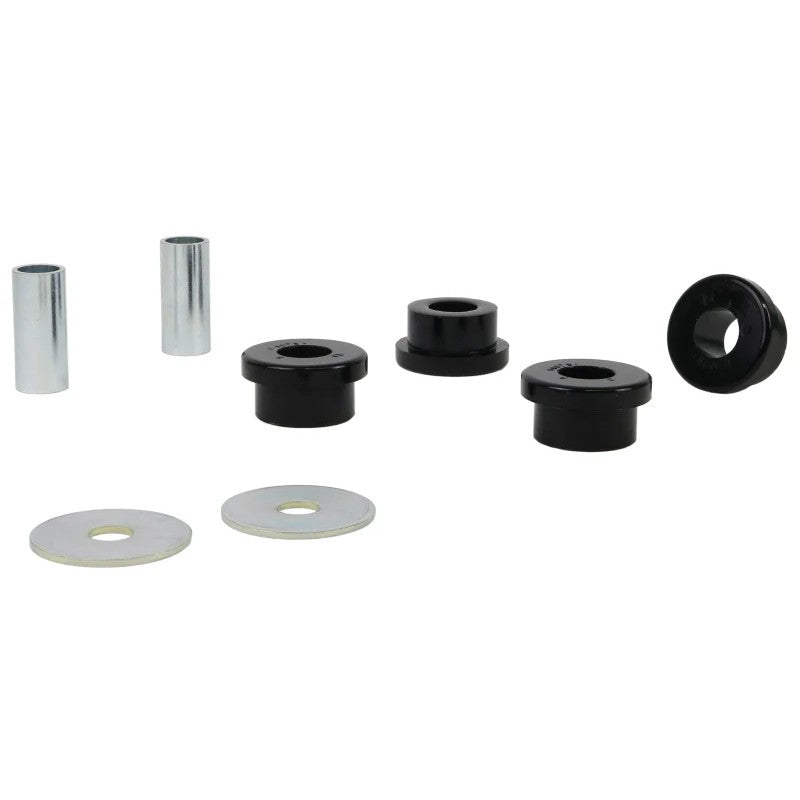 Whiteline Plus W51975 Front Control Arm Lower Inner Rear synthetic elastomer bushing with metal sleeve.