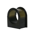 Whiteline Plus synthetic elastomer front steering rack and pinion mount bushing with included grease packet.
