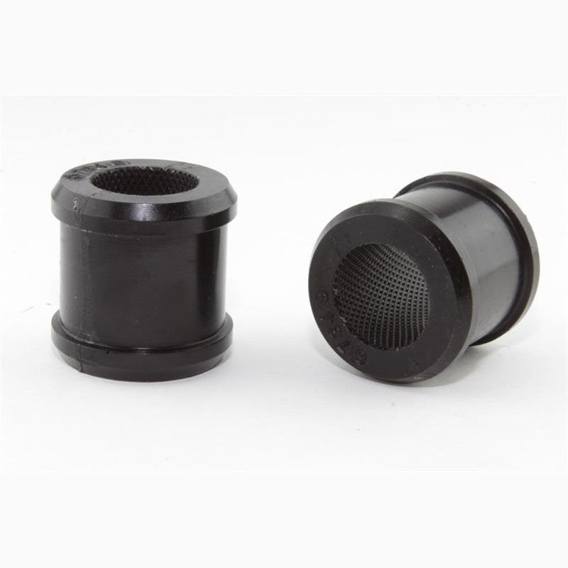 Whiteline Plus W63383 rear upper outer control arm bushings with included installation grease packet.