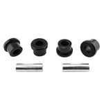 Whiteline Plus W51988 synthetic elastomer front control arm lower inner bushing with metal sleeve and grease.