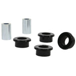 Whiteline Plus W33324 synthetic elastomer front shock absorber to lower control arm bushing with protective metal plating