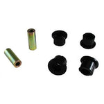 Whiteline Plus W73250 black synthetic elastomer rear leaf spring eye front bushing for Nissan and Suzuki trucks
