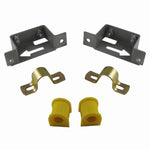 Whiteline Plus 18mm synthetic elastomer front sway bar mount bushing with included molybdenum disulphide grease packet