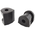 Whiteline Plus W23448 black synthetic elastomer 14mm rear sway bar mount bushings and molybdenum grease packet.