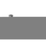 Whiteline Plus W63428 rear lower inner control arm bushing in black synthetic elastomer.