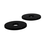 Whiteline Plus W72044 synthetic elastomer 10mm rear spring pad lower bushing providing a 14mm height increase.