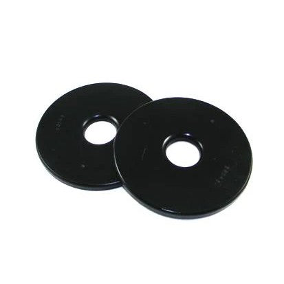 Whiteline Plus W72043 synthetic elastomer rear spring pad bushing with 12mm lift height.