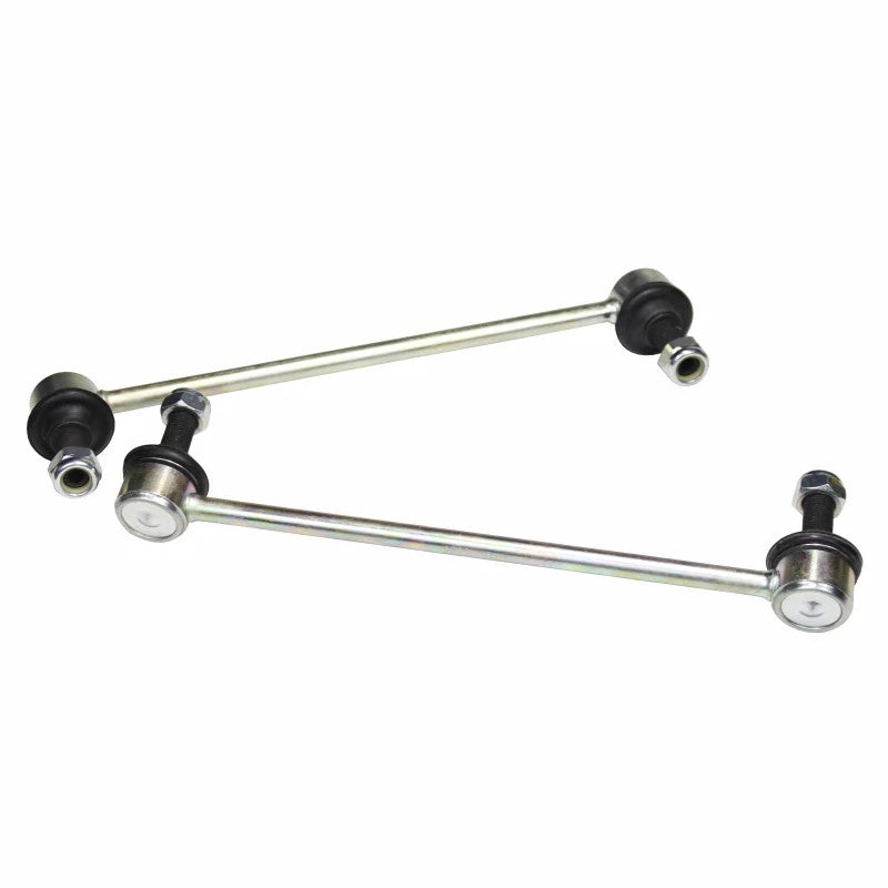 Whiteline Plus W23366 sway bar link kit for 2006-2017 Toyota Camry featuring plated steel bodies and ball joint ends.