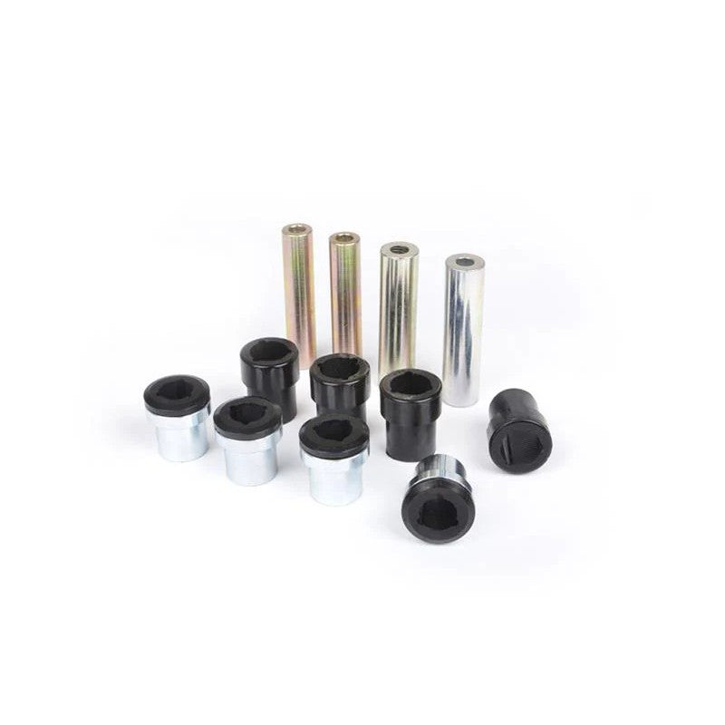 Whiteline Plus front upper control arm bushings with synthetic elastomer and internal grease reservoirs