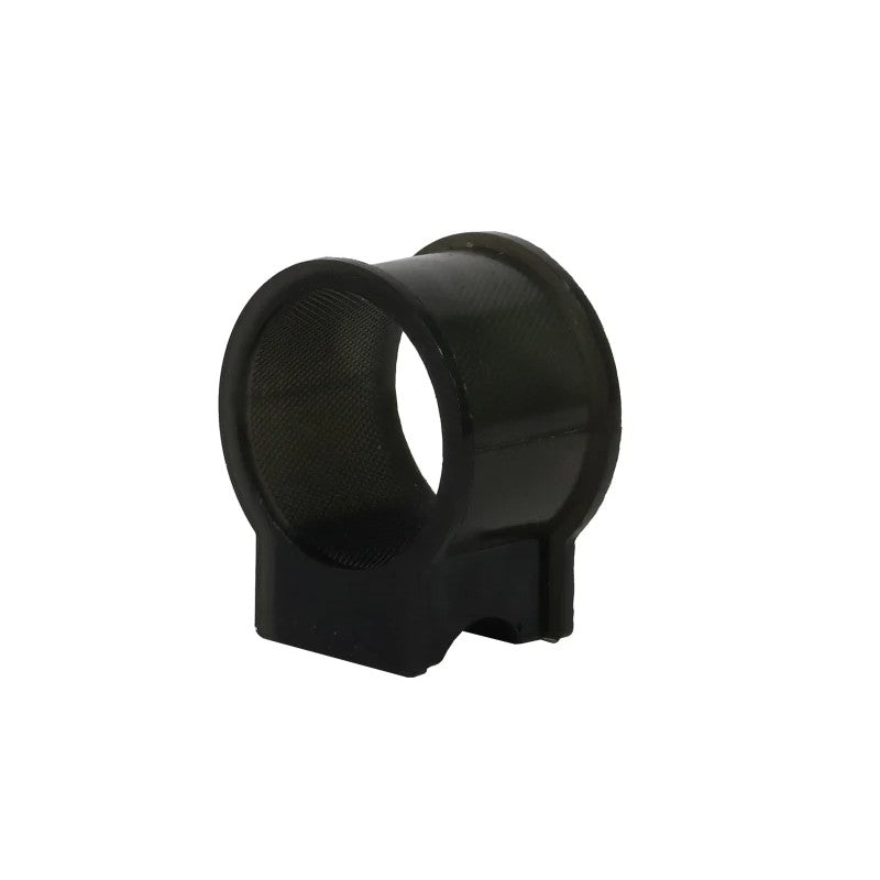 Whiteline Plus black synthetic elastomer front steering rack and pinion bushing for 2004-2006 Pontiac GTO.