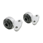 Whiteline Plus synthetic elastomer front control arm lower inner rear bushing set for 1999-2008 BMW 3 Series and Z4.