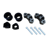 Whiteline KLC247 sway bar link drop kit featuring spacers, bushings, and high-strength mounting bolts.