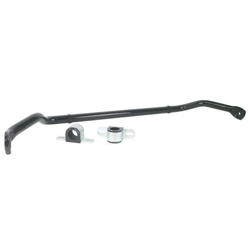 Whiteline BNF86 front 38mm heavy duty non-adjustable sway bar kit with mounting bushings and brackets.