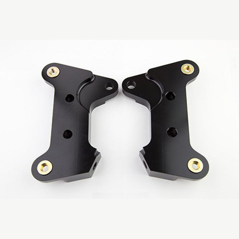Wilwood high-strength aluminum front caliper bracket for 1974-1978 Ford Mustang II and Pinto.