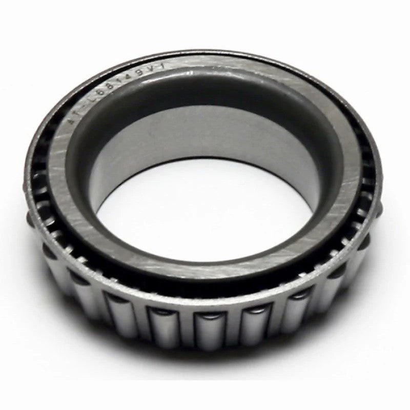 High-grade steel tapered roller bearing cone for Wilwood outer wheel hub assemblies.