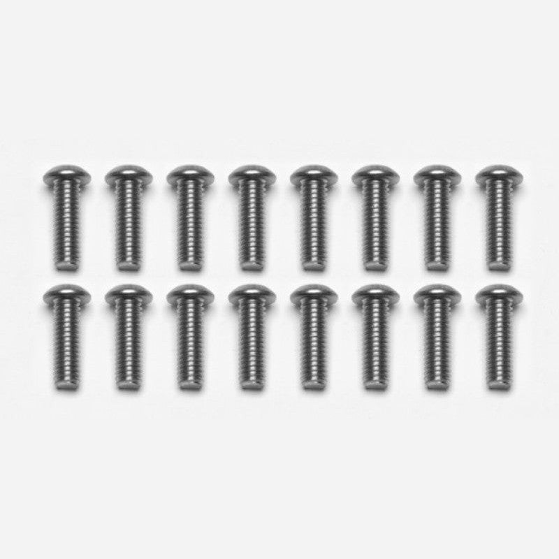 16-pack of Wilwood 5/16-18 x 1.00-inch button head Torx bolts for rotor mounting.