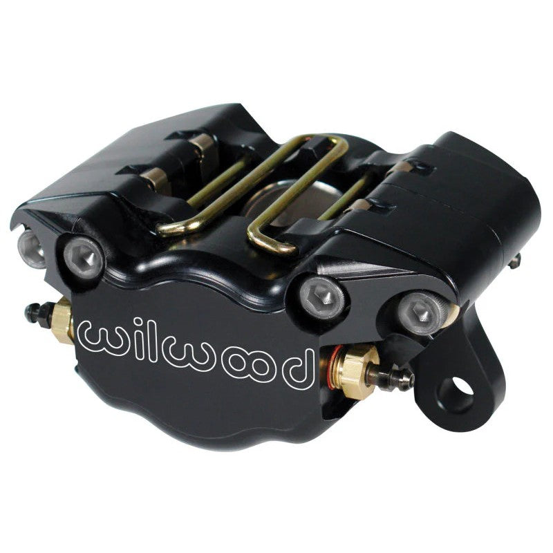 Wilwood DynaPro Single billet aluminum brake caliper with 1.75 inch pistons and 3.25 inch lug mount.