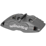 Wilwood FSLI Forged Superlite 4-piston caliper with internal fluid ports for 1.25 inch wide discs.
