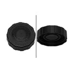Wilwood nylon replacement cap with vented diaphragm for Girling remote reservoir master cylinders.