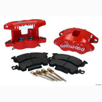 Wilwood D52 Rear Caliper Kit - Red 1.25 / 1.25in Piston 1.28in Rotor