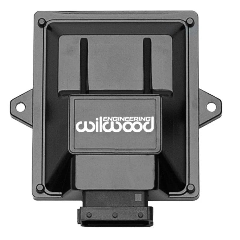 Wilwood electronic parking brake caliper controller module in a black plastic housing