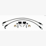 Wilwood Flexline stainless steel braided brake lines and fittings for 2001-Up Honda Fit