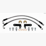 Wilwood stainless steel braided rear brake Flexline kit with fittings for 2006-up Honda Civic models.