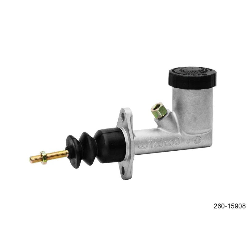 Wilwood GS Compact Integral Master Cylinder with .750in bore and black e-coat finish