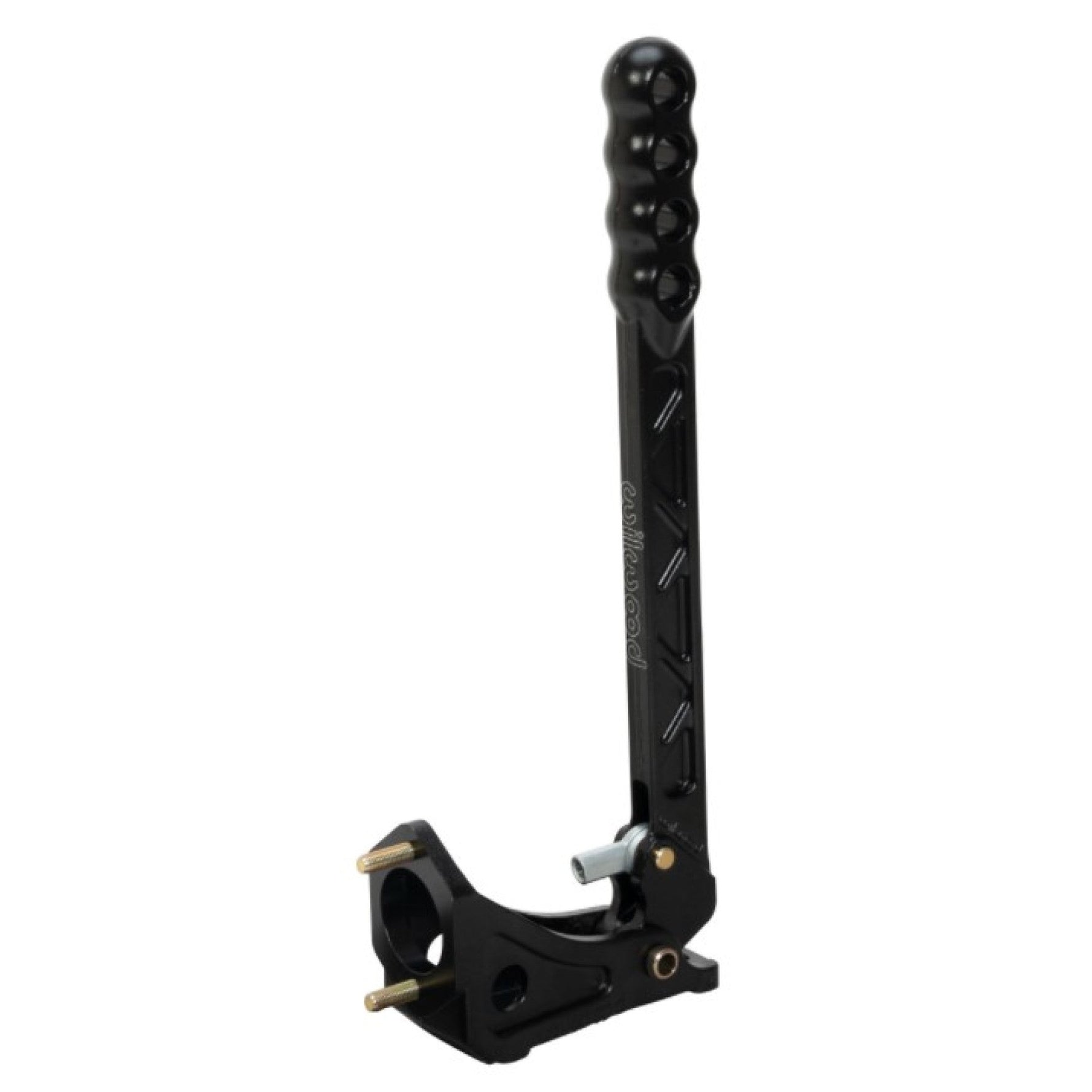 Wilwood vertical forged aluminum hand brake lever assembly with 11:1 ratio H-beam and ergonomic grip