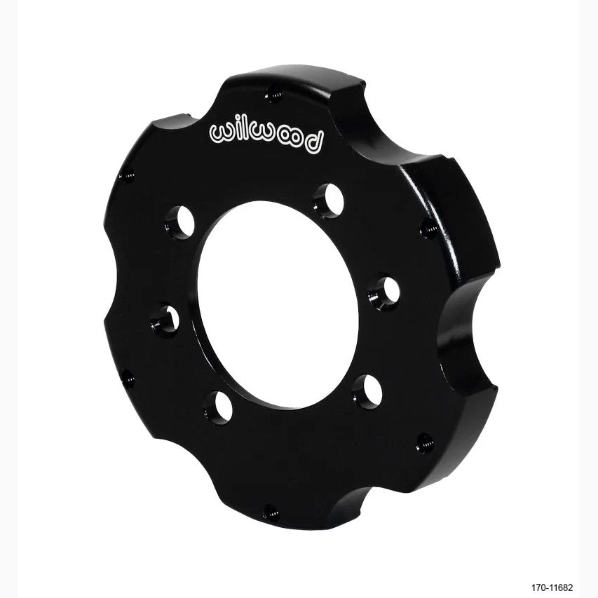 Wilwood GT Series aluminum brake hat with 0.750 inch offset and 6x6.25 rotor bolt circle.