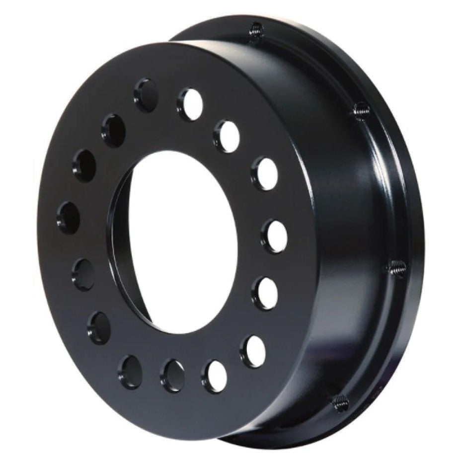 Wilwood HD Series aluminum rear drag rotor hat with 1.41 inch offset and multi-5 lug wheel pattern.