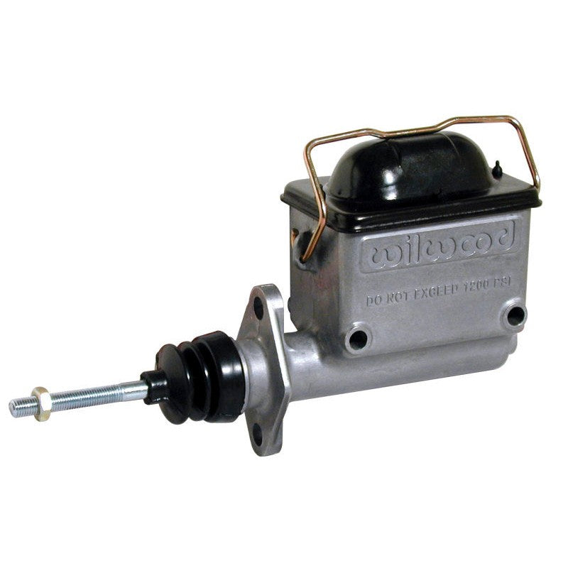 Wilwood 260-6766 high volume aluminum master cylinder with 1-inch bore and integrated reservoir