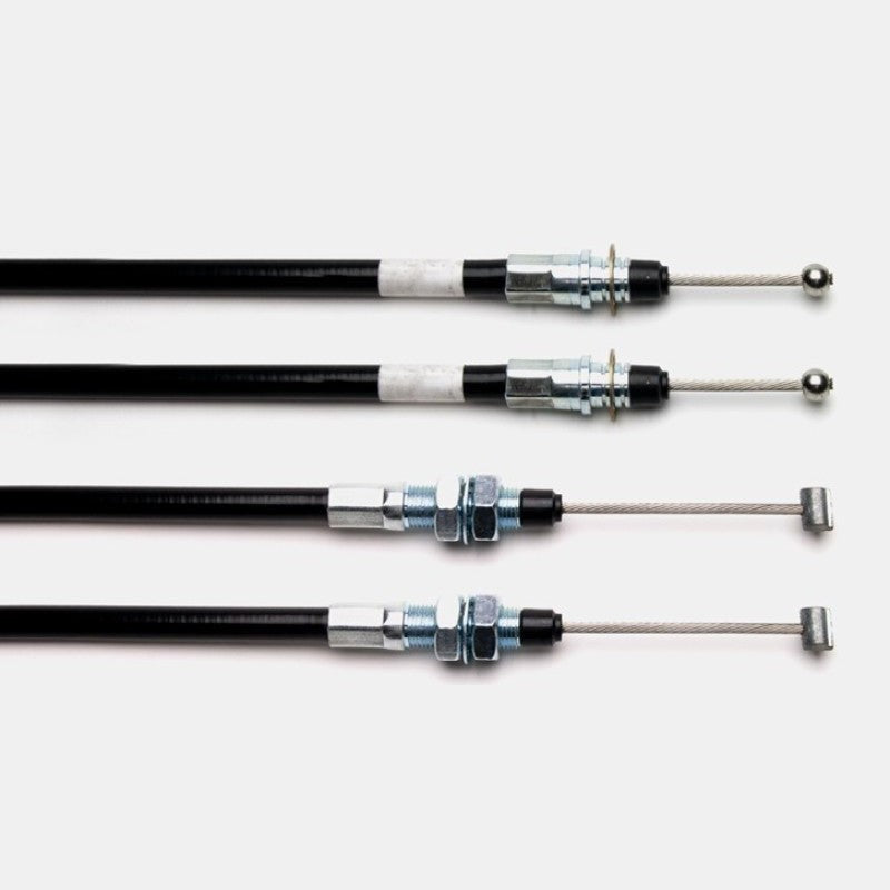 Wilwood 330-11982 parking brake cable kit featuring sheaths, cables, clevises, and hardware for 2006-UP Honda Civic.