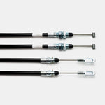 Wilwood internal parking brake cable kit with cables, sheaths, and equalizer assembly for 1958-1964 Chevrolet Impala.