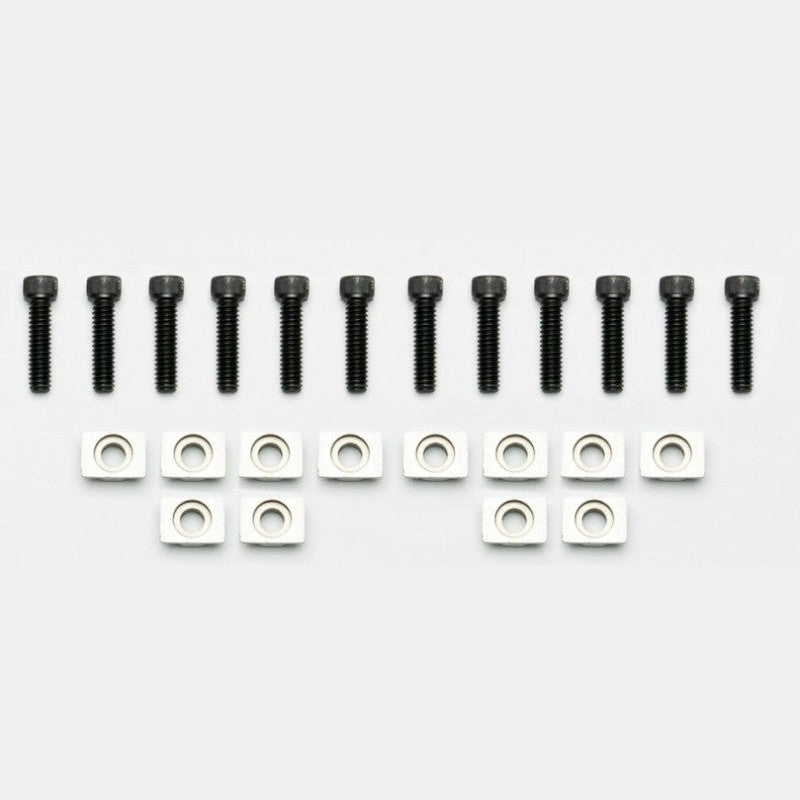 Wilwood 230-4900 dynamic rotor bolt kit featuring twelve bolts and specialized T-nuts for brake hat assembly.