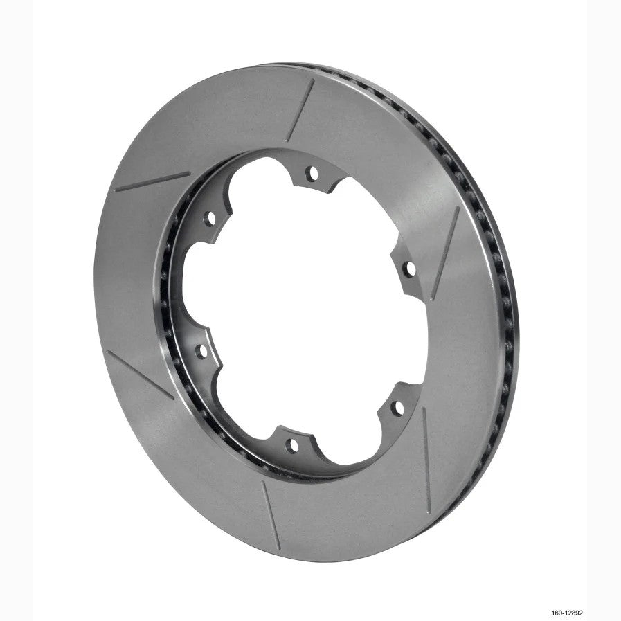 Wilwood GT 72 Spec-37 straight vane brake rotor with 6 on 6.25 inch bolt pattern