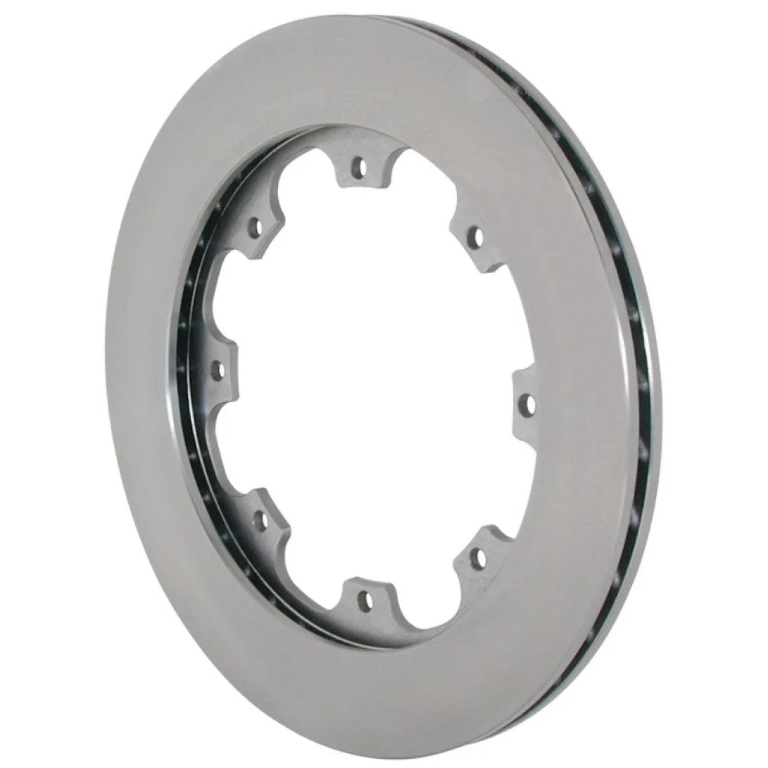Wilwood HD36 Spec-37 curved vane brake rotor with smooth machined face and 8-on-7.00-inch bolt pattern.