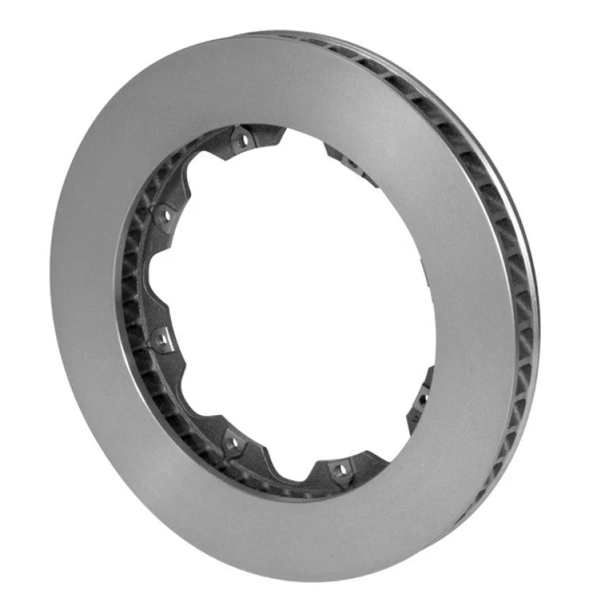 Wilwood HD 48 Spec-37 curved vane brake rotor with smooth face and 8 on 7.00 inch bolt circle pattern