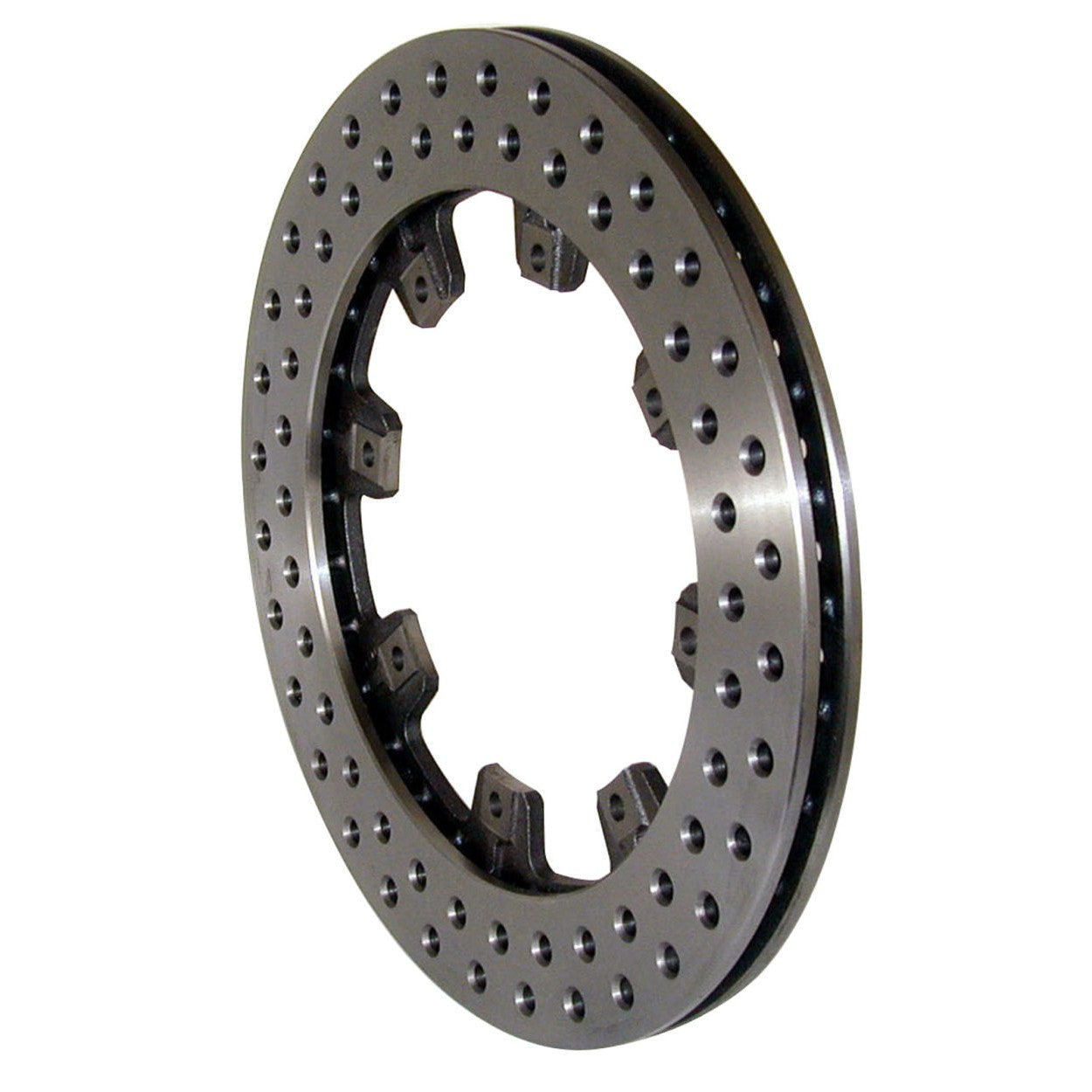 Wilwood UL32 drilled and vented iron brake rotor, 12.19-inch diameter with an 8 on 7.00-inch mount pattern.