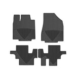 WT Rubber Mats - Rear - Blk