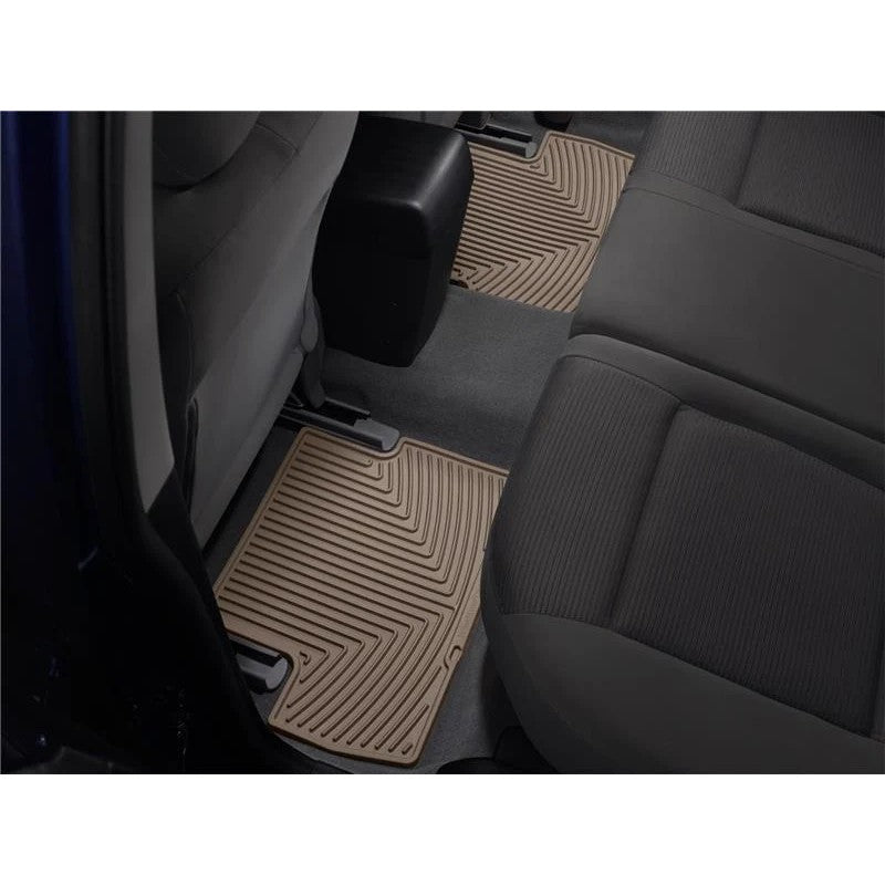 WT Rubber Mats - Rear - Tan