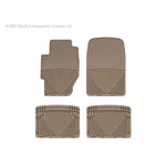 WT Rubber Mats - Rear - Tan