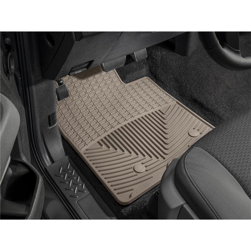 WT Rubber Mats - Rear - Tan