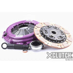XClutch Stage 2 cushioned ceramic clutch kit with heavy-duty pressure plate, sprung hub disc, and release bearing.